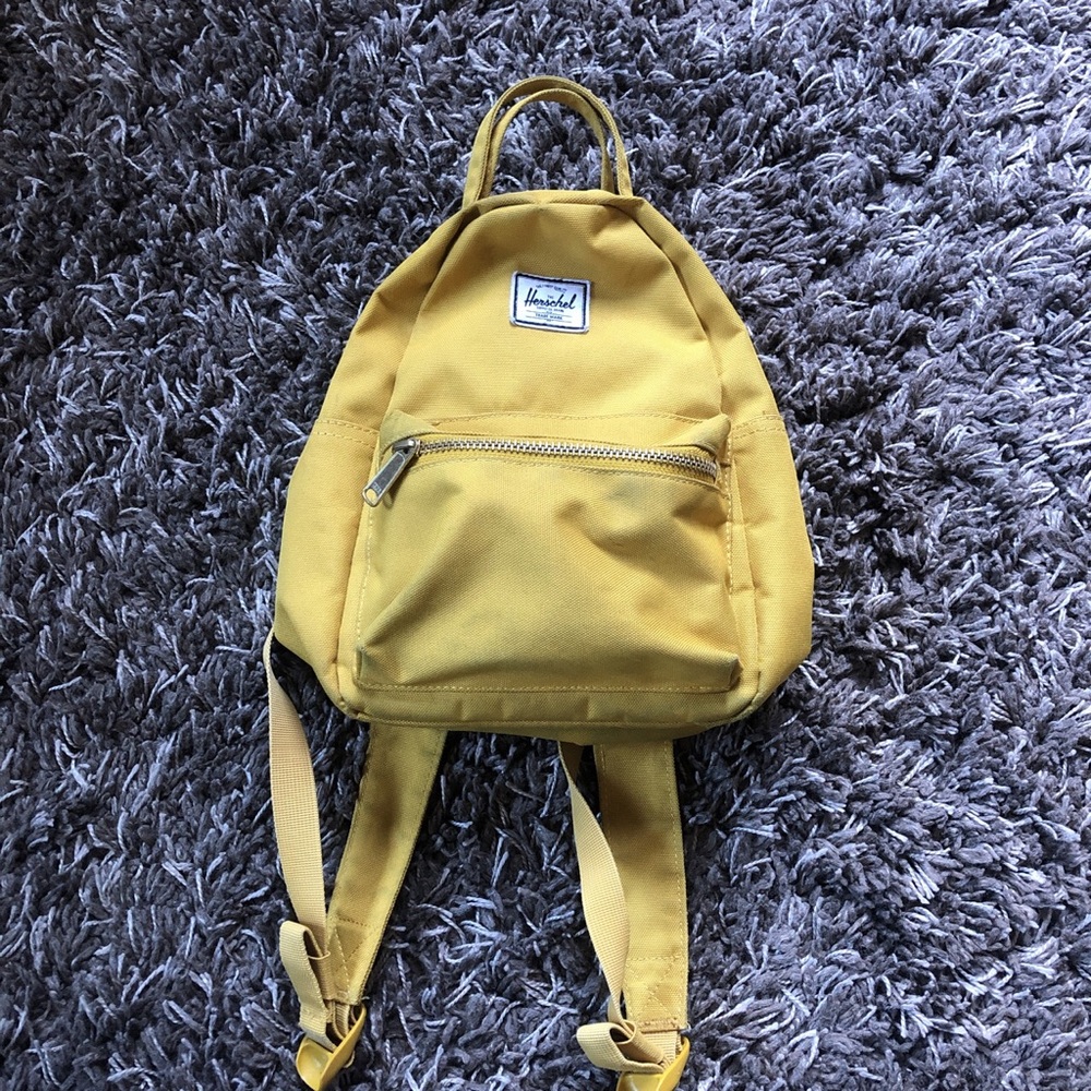 Herschel supply co. Yellow backpack